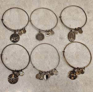 Alex and Ani bracelets (6)